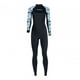 thumbnail image 2 of Traje De Neopreno Para Mujer Traje Húmedo De Secado Rápido De Manga Larga Para Surf Deportes Acuáticos Buceo M Negro, 2 of 5