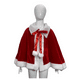 thumbnail image 2 of Capa De Navidad Infantil Talla Única Rojo Santa Papa Noel Navidad 2025, 2 of 5