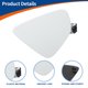 thumbnail image 4 of Tapa de Enganche de Remolque del Parachoques Lado Derecho Delantero para Pasajero, Color Blanco, Compatible con Volvo XC60 2014-2017 - Paquete de 1, 4 of 6