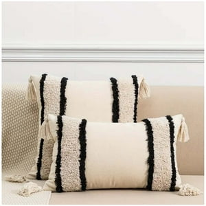 Wyj Hogar - Pack De Fundas De Cojin Decorativa Diseño Boho 30X50 Cm Md12