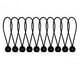 thumbnail image 4 of 10 Piezas Cuerdas Elásticas de Bolas de 6 Pulgadas Cuerda Elástica para Exteriores con Bolas Bridas para Cables Resistentes y Livianas para Trabajo Pe, 4 of 5