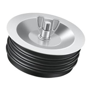 Magideal - Tapón Para Tubería De Alcantarillado, Tapa Para Tubería De Alcantarillado, Tapón De Prueba Mecánico De Metal Fácil De Usar, Agarrador Para Interiores, Para Tubería De 4 Pulgadas