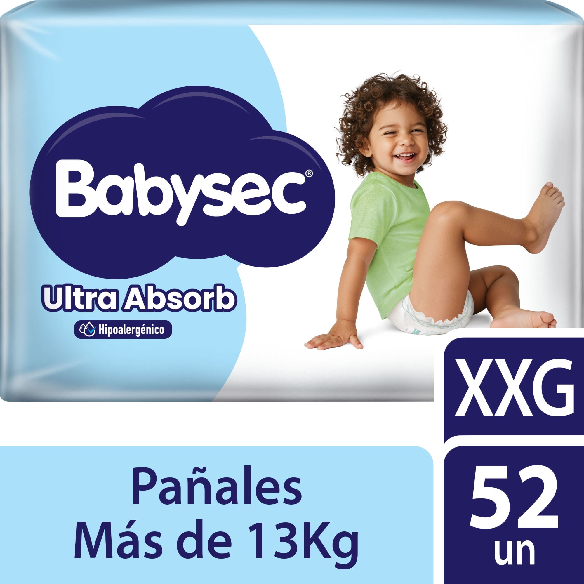Pañales Babysec Ultra Absorb Xxg