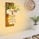 thumbnail image 2 of Candelabros de pared Homecor Rustic Mason Jar con guirnaldas de luces LED, 2 of 7