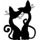 thumbnail image 1 of Decomural Two Cats Love Pets WS-17613, 1 of 2
