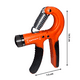 thumbnail image 2 of Hand Grip ejercitador de manos ajustable 5 - 60 Kg Naranja, 2 of 2