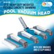 thumbnail image 2 of Cabezal de aspiradora para piscina U.S. Pool Supply de 44,5 cm, ponderado y flexible, 2 of 6
