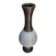 thumbnail image 2 of Jarron Florero Decorativo Tejido Rattan Moderno Blanco 70 CM, 2 of 8