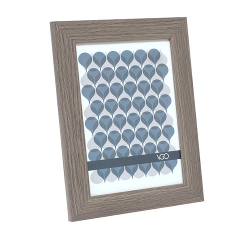 Vgo - Marco Madera Plana Marron 20X25 Cm Marron