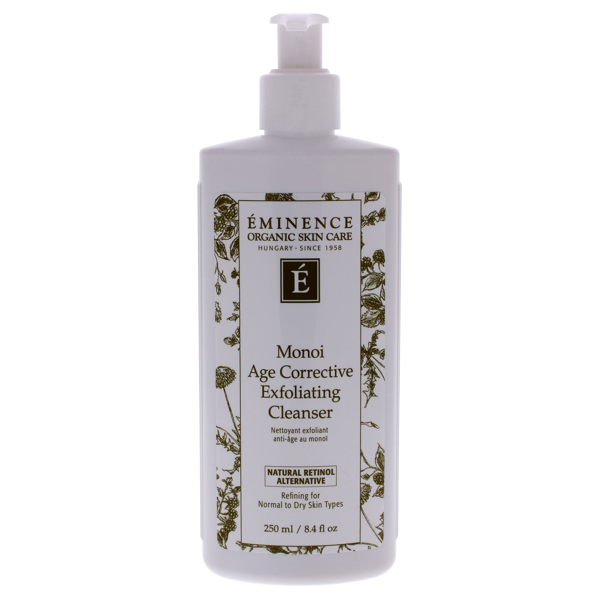 Eminence Organic Skin Care - Limpiador Exfoliante Corrector De Edad Monoi De Para Unisex - Limpiador De 8,4 Oz