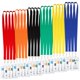 thumbnail image 1 of Cordones Juvale, coloreados a granel, para tarjetas de identificación para niños, aula, 24 unidades, 1 of 9