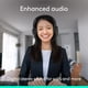 thumbnail image 2 of Auriculares Logitech H391 Micrófono con cancelación de ruido USB-C con cable, 2 of 9