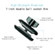 thumbnail image 4 of Brazo YIMINGYINUO de doble enchufe compatible con soportes RAM, talla B, 1 bola, para soporte de teléfono para bicicleta, moto o vehículo todo terreno, 4 of 5