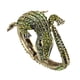 thumbnail image 2 of Pulsera Envolvente De Piel De Cocodrilo, Brazalete Para Regalo De Amistad, Novia, Boda, Verde, 2 of 5