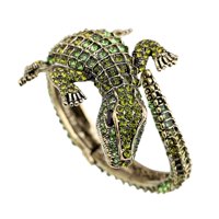 Magideal - Pulsera Envolvente Con Brazalete, Accesorios Para Atuendos, Brazalete Abierto Con Envoltura De Piel De Para Fiestas, Elegante, Para Niñas Y Verde