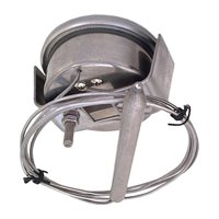 Ioensy - Termómetro Para Barbacoa, Medidor De Temperatura De Acero Inoxidable Para Cocinar Carne, Carne De Res Y Cordero