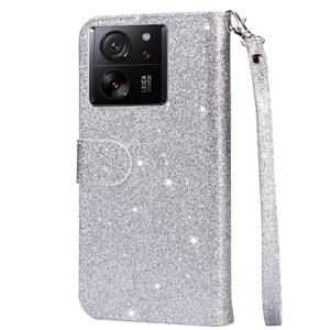 Funda Para Foxdock Elegante Funda Xiaomi 13T Pro/Xiaomi 13T Glitter Con Cremallera-Ideal Para El Uso Diario