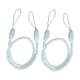 thumbnail image 3 of 2 Piezas Cortina De Cuerda Drapeado Tiebacks Borla Sala De Estar Dormitorio Gris Plata, 3 of 5