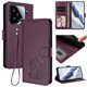 thumbnail image 2 of Carcasa Billetera de Cuero Sintético para Xiaomi 15, Morado Oscuro, 2 of 6