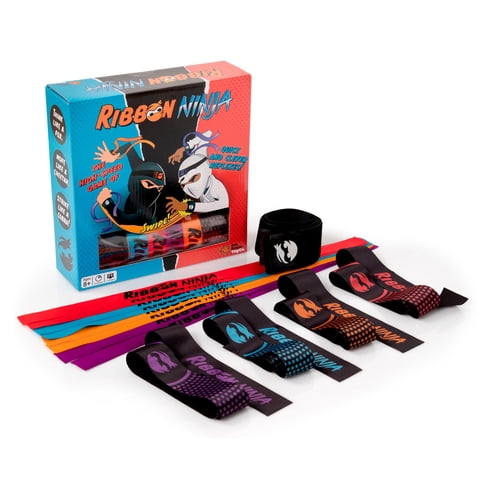 Juego De Fiesta Fat Brain Toys Ribbon Ninja Para Niños Y Adolescentes
