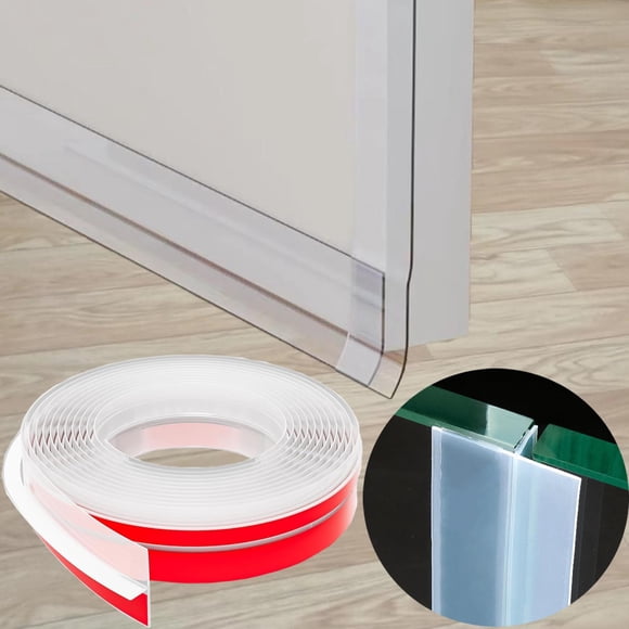 Tapón De Puerta De Silicona Transparente En Forma De T 6 M