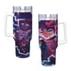thumbnail image 4 of Hotel Hazbin Vaso aislado de acero inoxidable con asa, diseño temático, regalo para familia, amigos y fans; incluye pajita y encaja en el portavasos estándar, 40 oz, 4 of 6