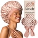thumbnail image 1 of Gorro satinado Kitsch XL para dormir en terracota a cuadros, 1 of 9
