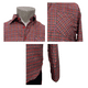 thumbnail image 2 of Camisa Cuadrille Para Traje Huaso Hombre Fiestas Patrias Rojo / Negro, 2 of 3
