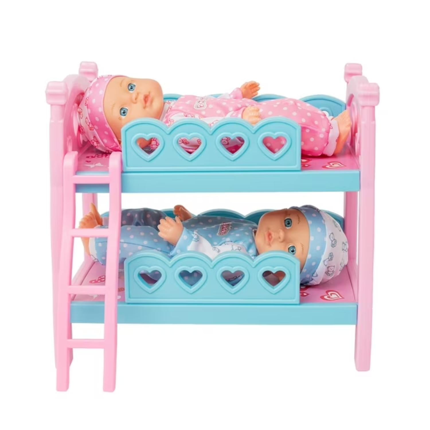 Total E-commerce - Juguete Pack 2 Muñecas Bostecitos Camarote Mellizas Infantil