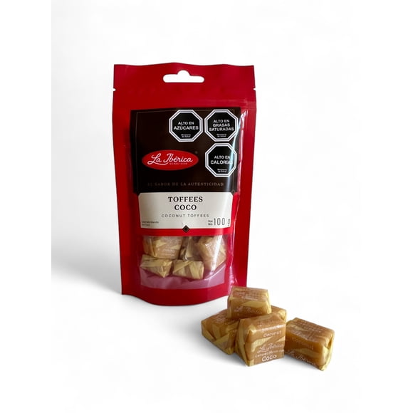 Caramelos Blandos Toffees Coco 100g La Iberica