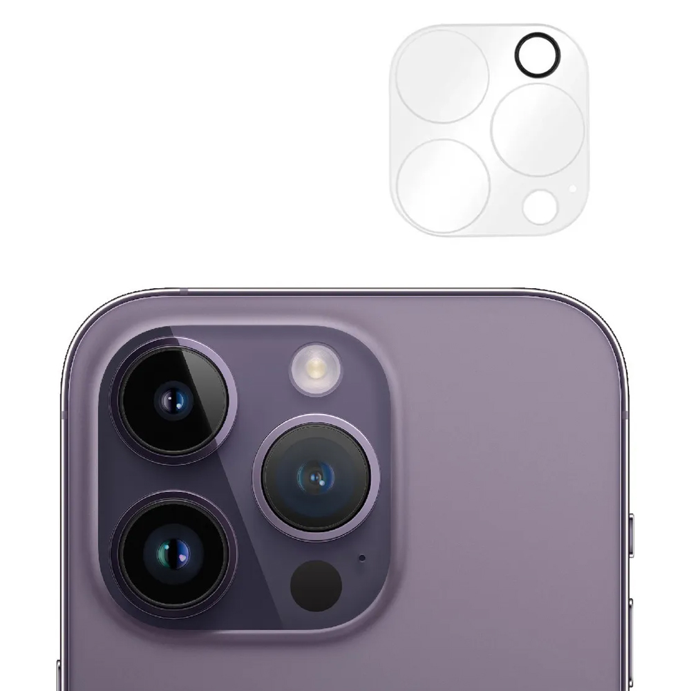 Genérico - Lámina Vidrio Protectora Cámara Para Iphone 14