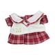 thumbnail image 2 of Ropa Para Muñecas De Peluche De 20 Cm, Vestido Para Muñecas Y Suéter, Chaleco, Disfraces, Rojo Cómodo, 2 of 3