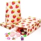 thumbnail image 1 of 20 bolsas de regalo de fiesta de fresas, bolsas de papel para dulces de fresa, lindas bolsas de golosinas para cumpleaños, bodas, baby showers con temática de frutas., 1 of 6