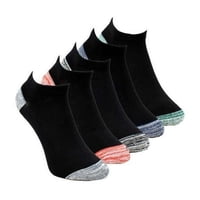 Calcetín Deportivo Wilson Negro Jaspeado W - 5 Pares