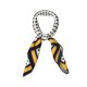 thumbnail image 1 of INSPIRA CHIC 70cm Pañuelo Cuadrado de Lunares Pañuelos de Cuello Pañuelo para el Cuello Diadema para Mujeres Azul Marino Amarillo 27.56*27.56"(L*A), 1 of 5