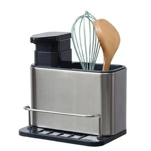 Oem - Dispensador Jabón Gel Acero Inoxidable Con Soporte Esponja