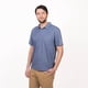 thumbnail image 1 of Polera One By One Cuello Camisero azul 3XL, 1 of 5