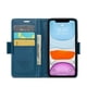 thumbnail image 5 of CaseMe tipo cartera iPhone 11 con cierre magnético, RFID, tarjetero, soporte, carga inalámbrica, 5 of 5