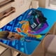 thumbnail image 1 of Hot Wheels alfombrilla de escritorio/mesa extra-grande con base antideslizante de cuero y diseño temático; versátil para escritorios de ordenador, mesas de comedor, etc. 30 × 60 cm, 1 of 6