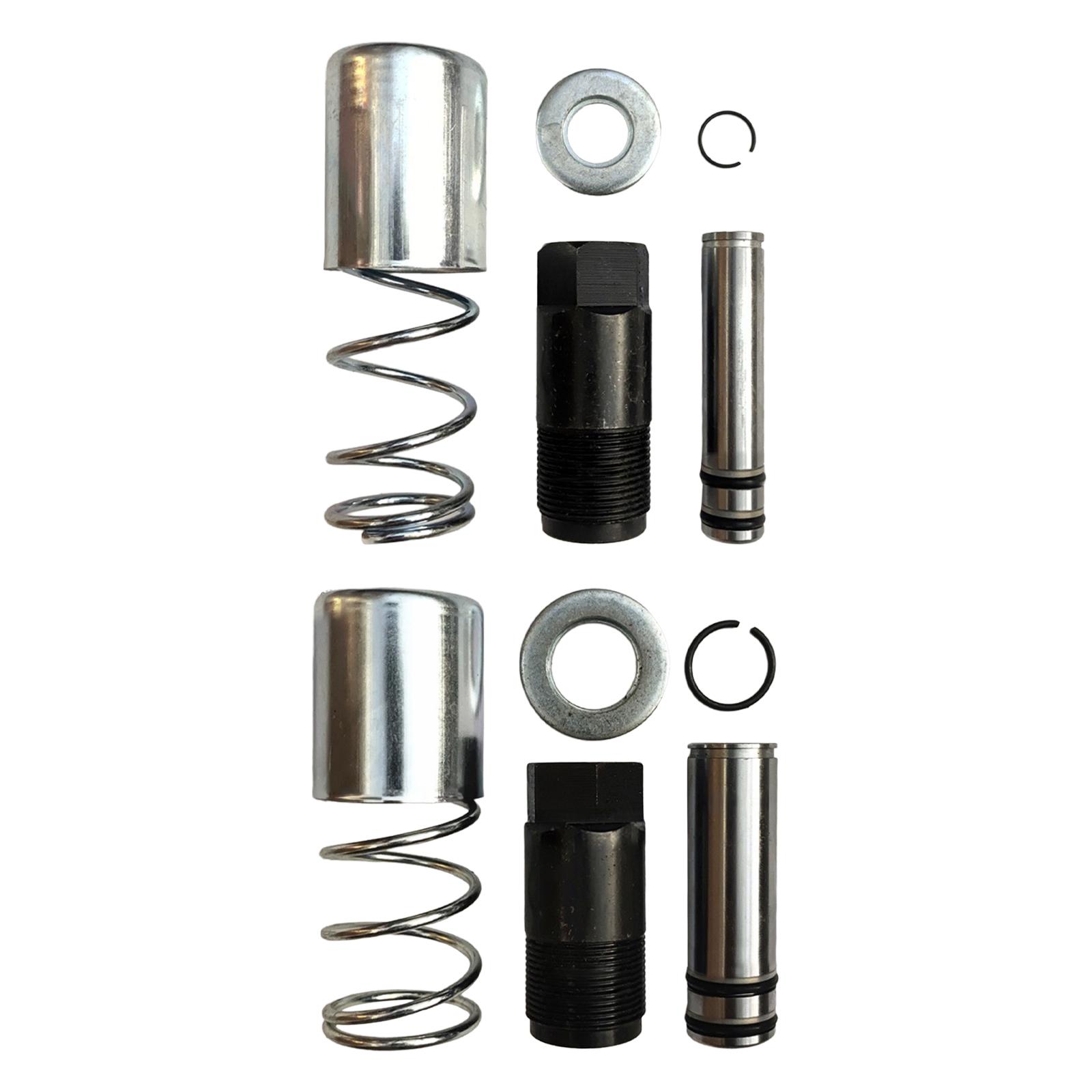 Magideal - Kit Pistón Gato Hidráulico Horizontal Plunger Accesorios Reparación Sello Aceite Piezas Bomba Doble Estructura Metálica Adecuado Para Reparación De A Y B