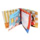 thumbnail image 1 of Libro de tela de tela suave para bebés pequeños. Juguete educativo temprano. Hora del baño., 1 of 5