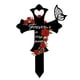 thumbnail image 4 of Placa Cruzada De Metal Con Estaca Cruzada Conmemorativa Del Cementerio Para Jardín Exterior Al Aire Libre, 4 of 5