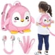 thumbnail image 1 of Accmor Toddler Harness Backpack Leash, Cute Penguin Kid Backpack, 1 of 3