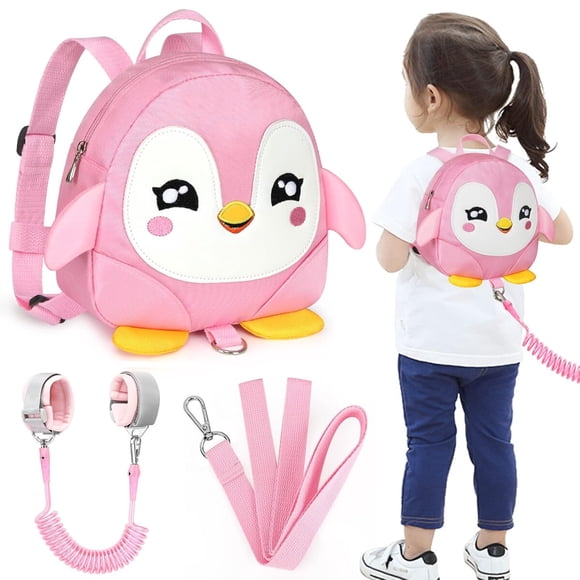 Accmor Toddler Harness Backpack Leash, Cute Penguin Kid Backpack