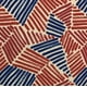 thumbnail image 3 of Cojín Plutus Brands con dibujo abstracto rojo y azul de 45 x 45 cm, 3 of 8