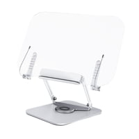 Bothyi - Soporte Para Libros De Lectura Soporte Ajustable Para Libros Para Tableta De Dibujo Receta Para El Hogar Acrílico Transparente