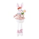 thumbnail image 5 of Conejo De Pascua De Peluche, Animal Decorativo De Peluche, Encantador Para Oficina, Cama, Dormitorio, Ropa Rosa, 5 of 5
