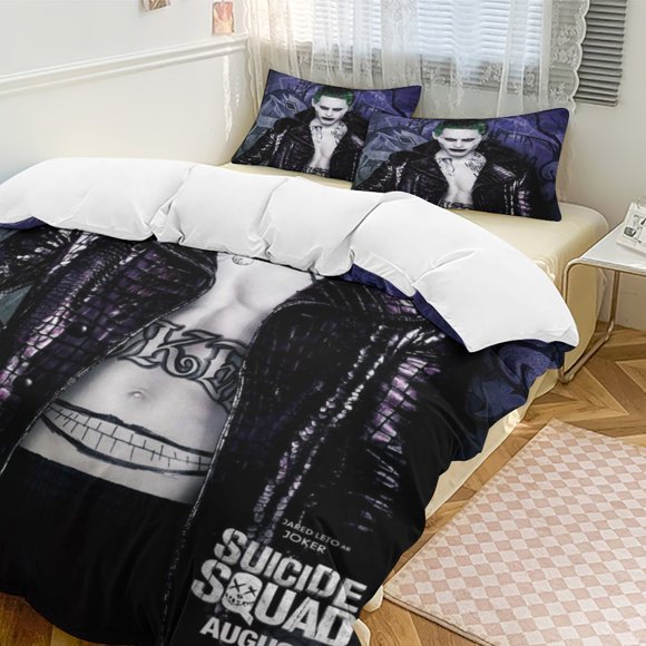 Suicide Squad 3-Piece Bedding Set Soft Warm And Comfortable Bed Set