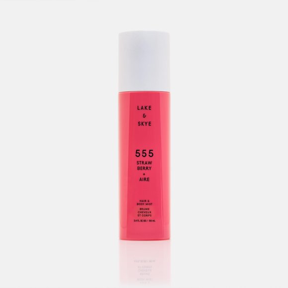 Bruma para cabello y cuerpo Lake & Skye 555 Strawberry + Aire 100 ml
