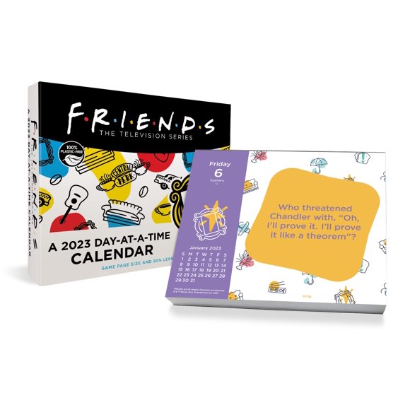Calendar Trends International 2023 Día a día de los amigos